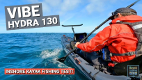 Vibe Kayaks Hydra 130 On The Water Fishing