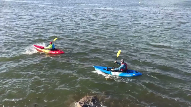 Paddling the Feelfree Roamer 1