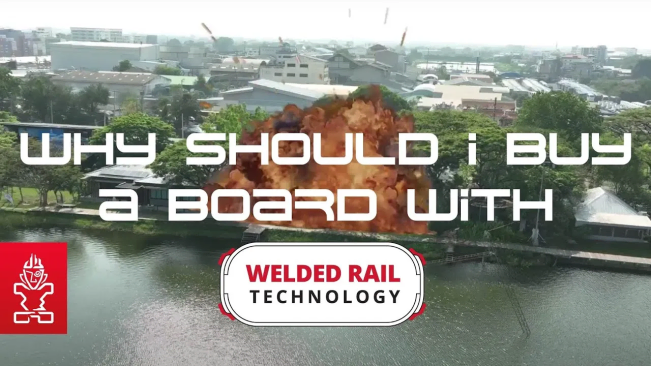 Starboards iGo SUP Inflatable Welded Rails 